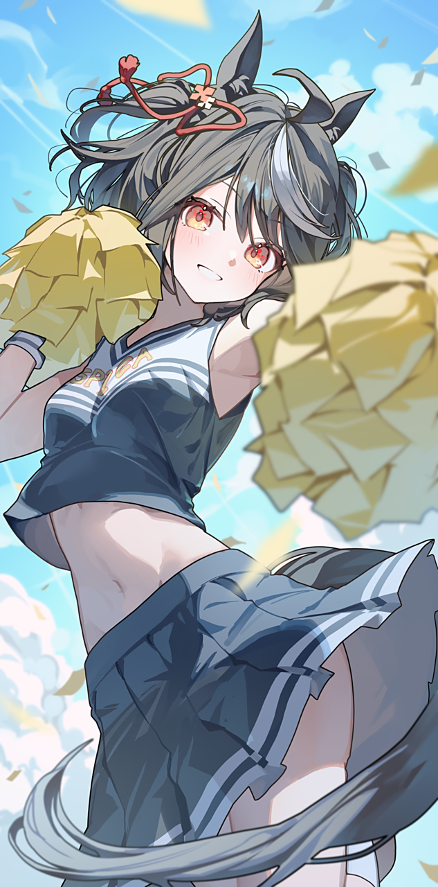 赛马娘# 比赛要加油哦～ 画师:にんげんまめ #动漫##评论区大神选拔