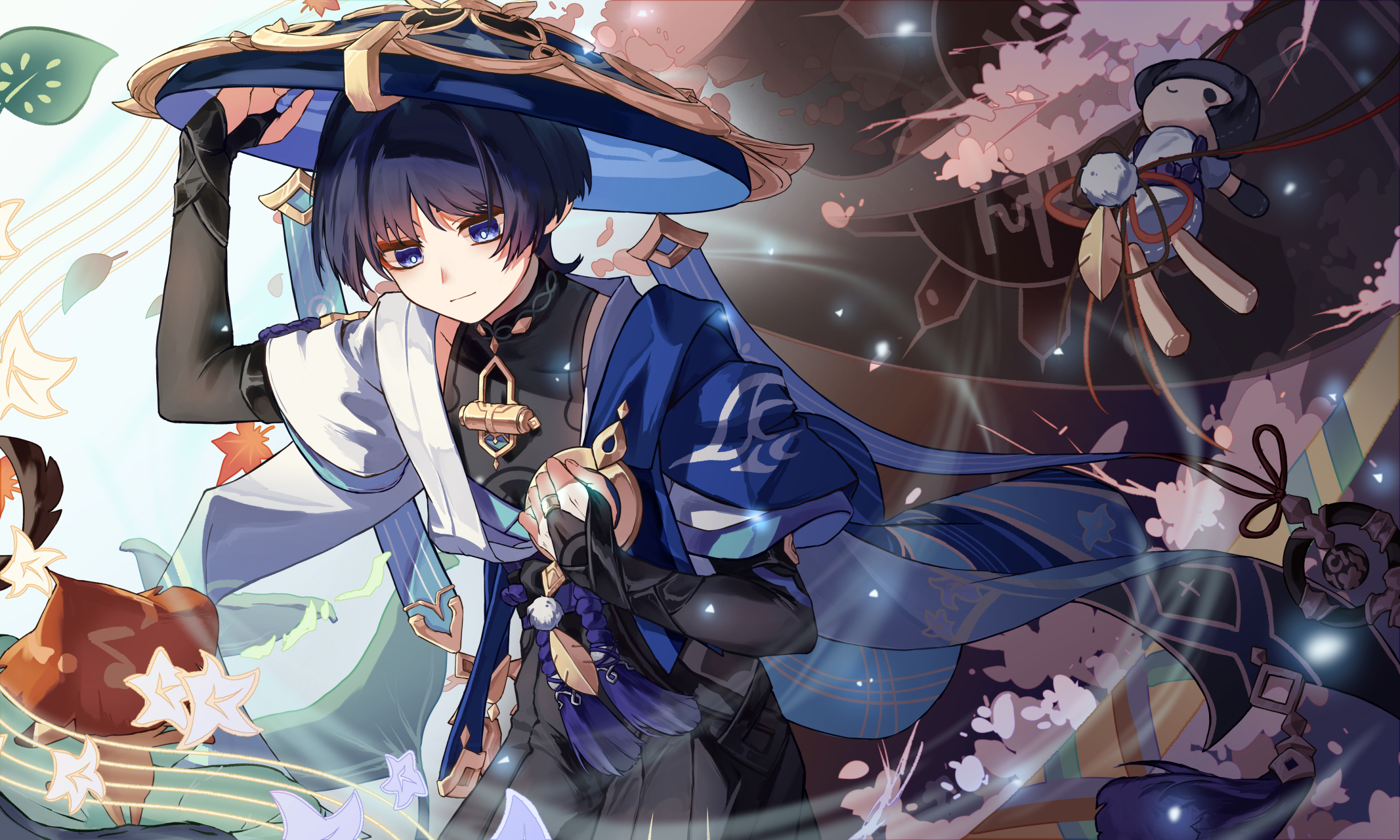 风男散兵和万叶 画师:寺日央