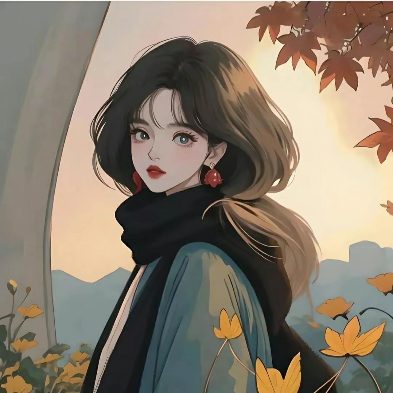 女生头像,别让那些琐碎的蠢事,破坏了你的好心情