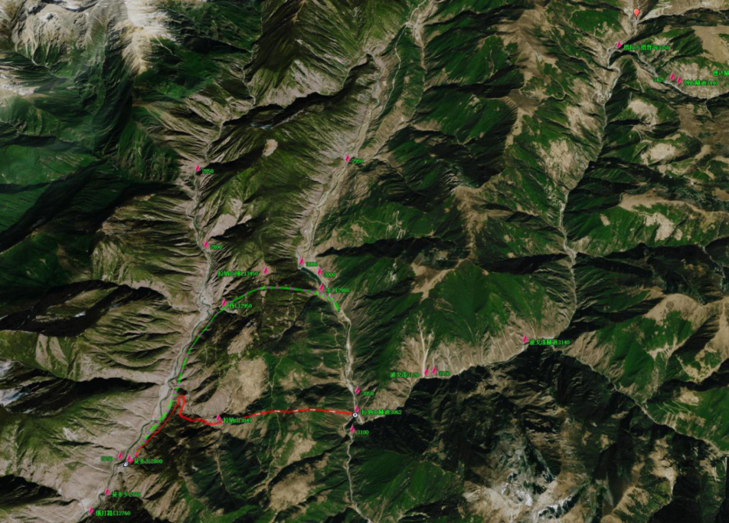 g318四川拉纳山特长山嘴隧道,迂回降低海拔减为长隧道,减缓陡坡