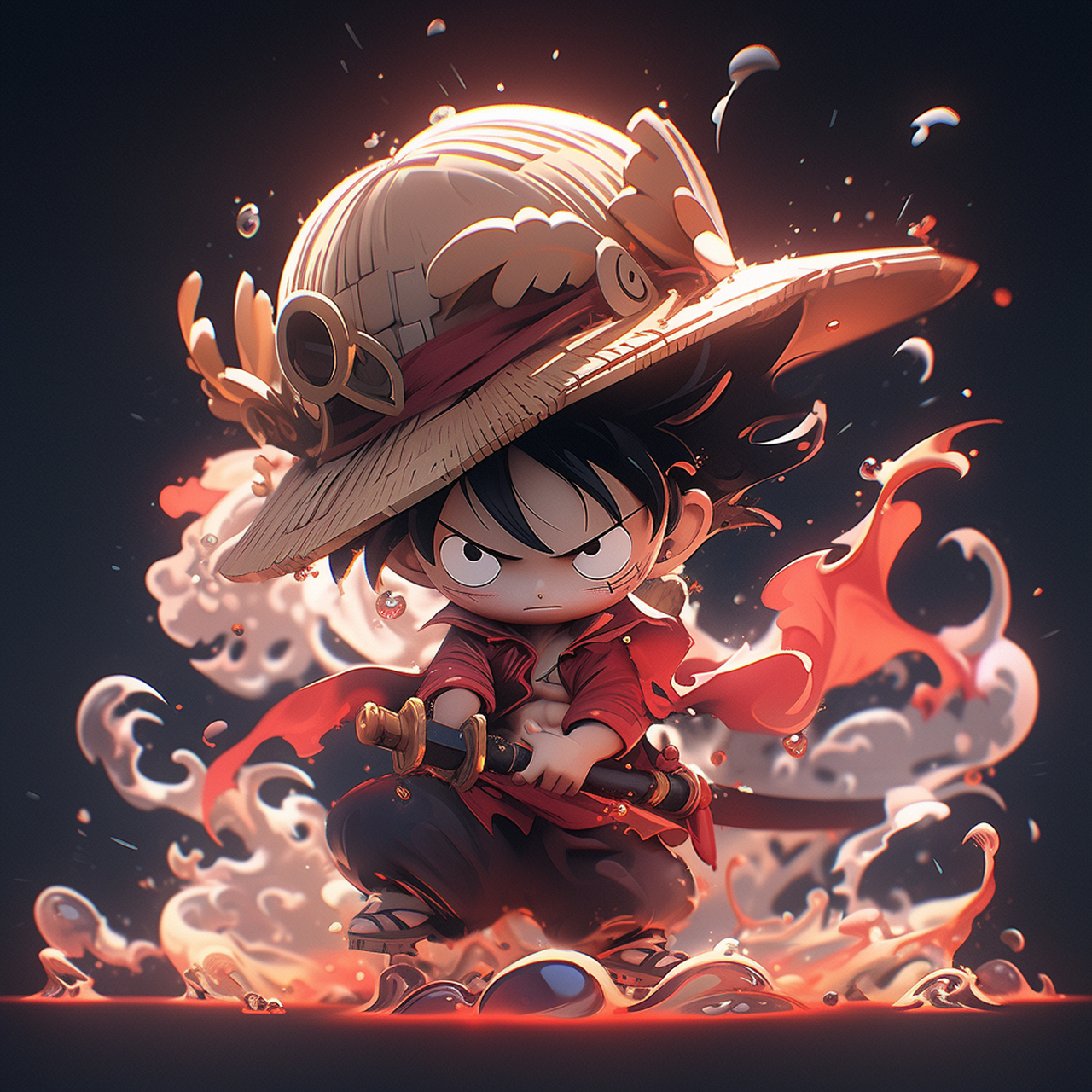 海贼王中排名前12高清头像,爆肝一夜画出来的,请笑纳!