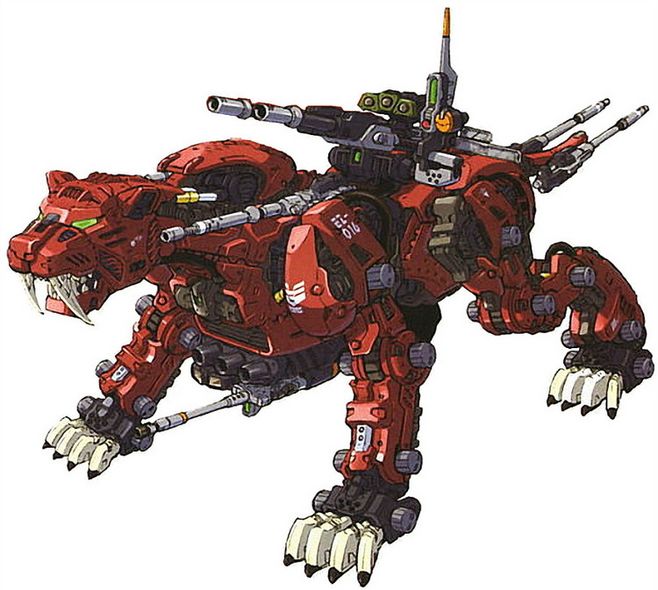 模型欣赏:takaratomy 索斯机械兽 az-05 剑齿虎