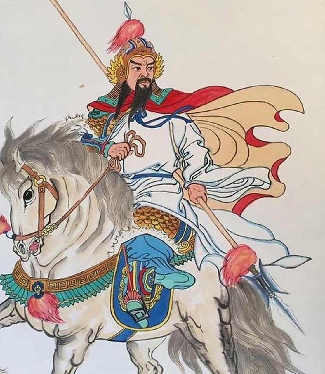 官至右武侯大将军,封鄂国公,是凌烟阁二十四功臣之一.