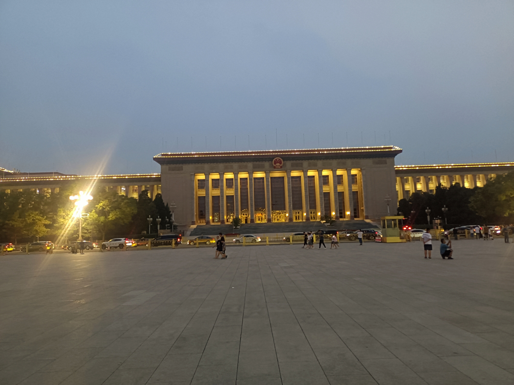 人民大会堂夜景