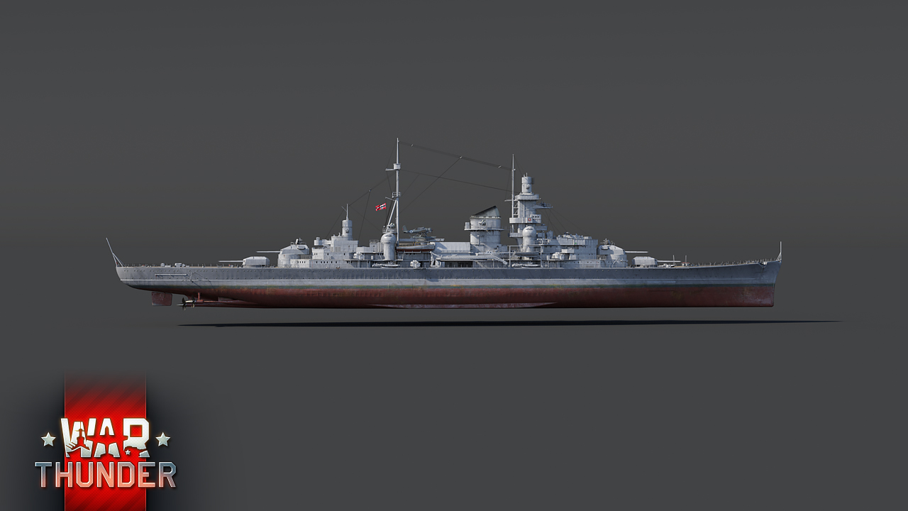 舰船欣赏:德国海军 希佩尔海军上将级重巡洋舰