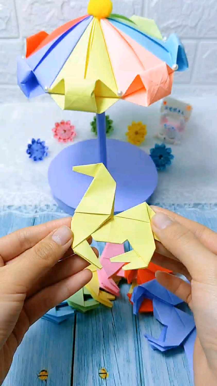 折纸小马教程来咯