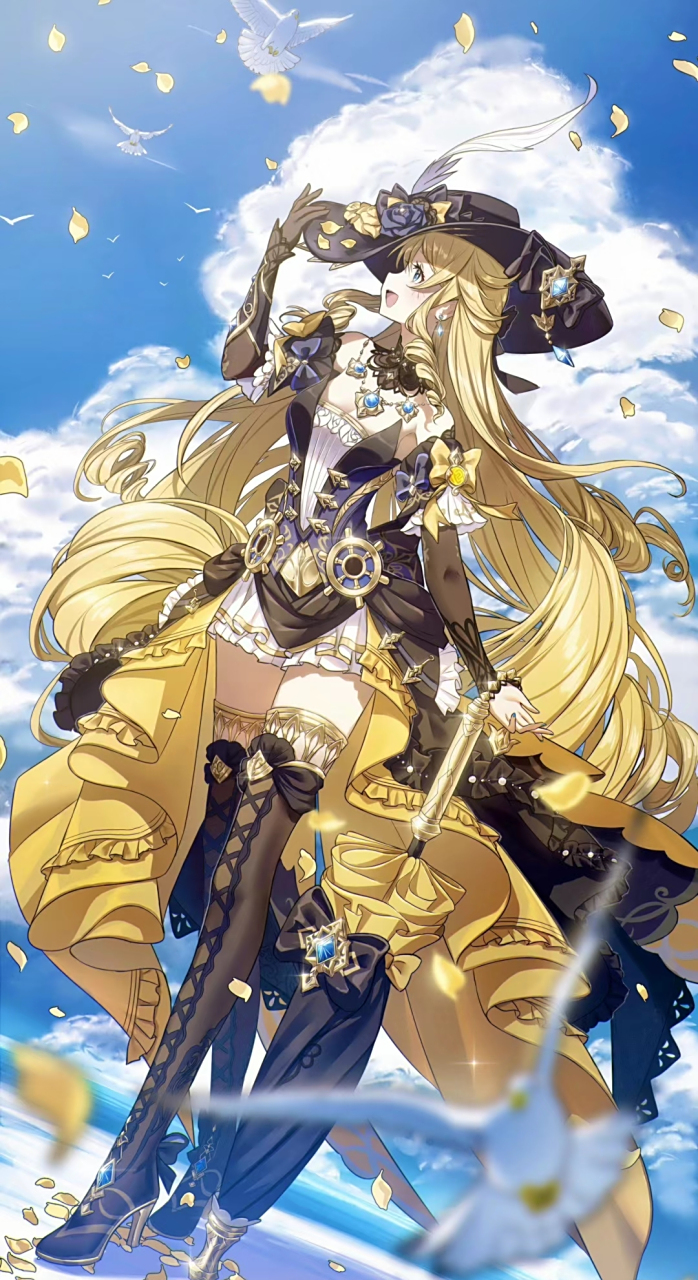 海阔天空 千金小姐娜维娅[亲吻][亲吻]#二次元