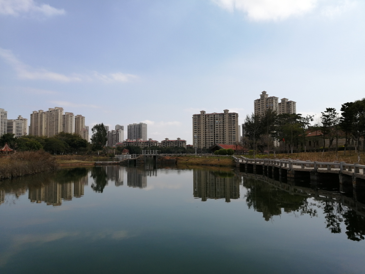 晋江安平桥公园实拍图