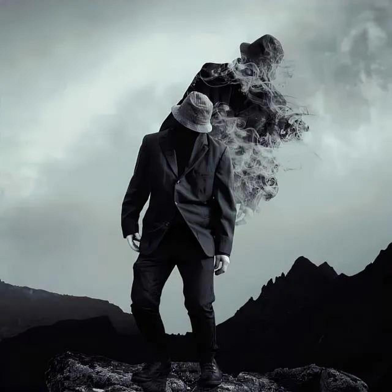 孤独的黑暗系头像  #笔记创作营