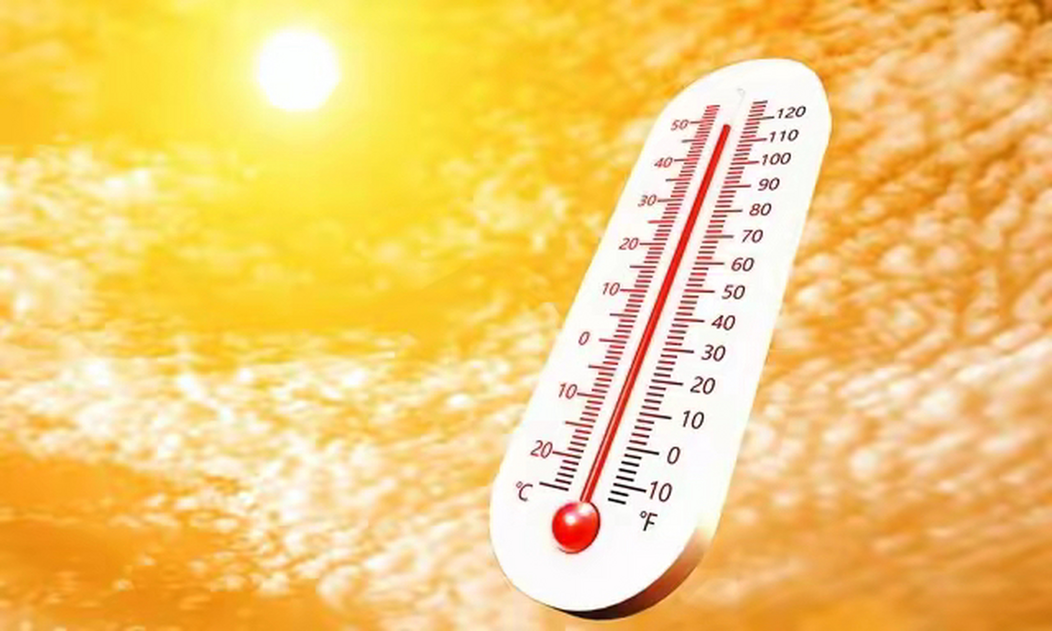 一般大家知道,夏天最热就是35℃左右,还没有40