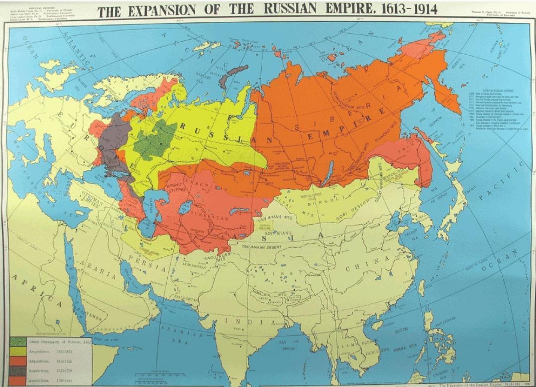 沙皇俄国地图鼎盛时期图片