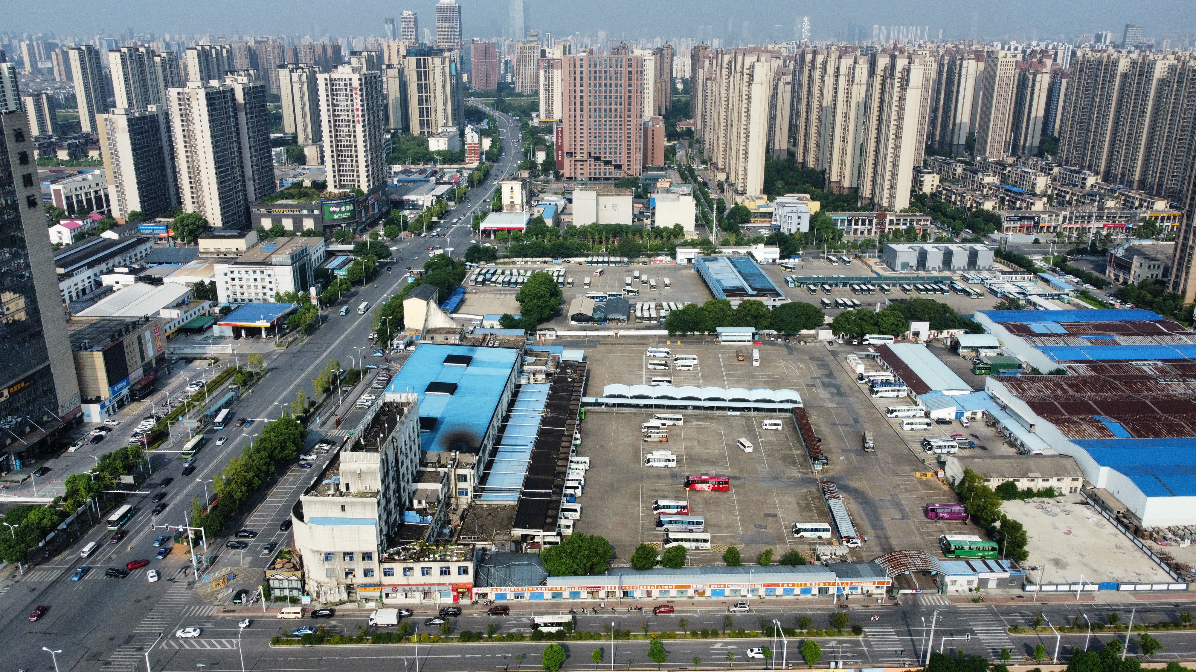 长沙汽车东站周边建筑,你熟悉那些?