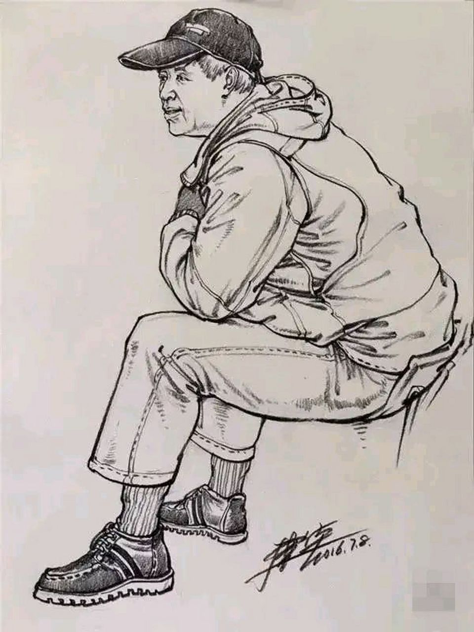 赵建华 | 人物速写作品