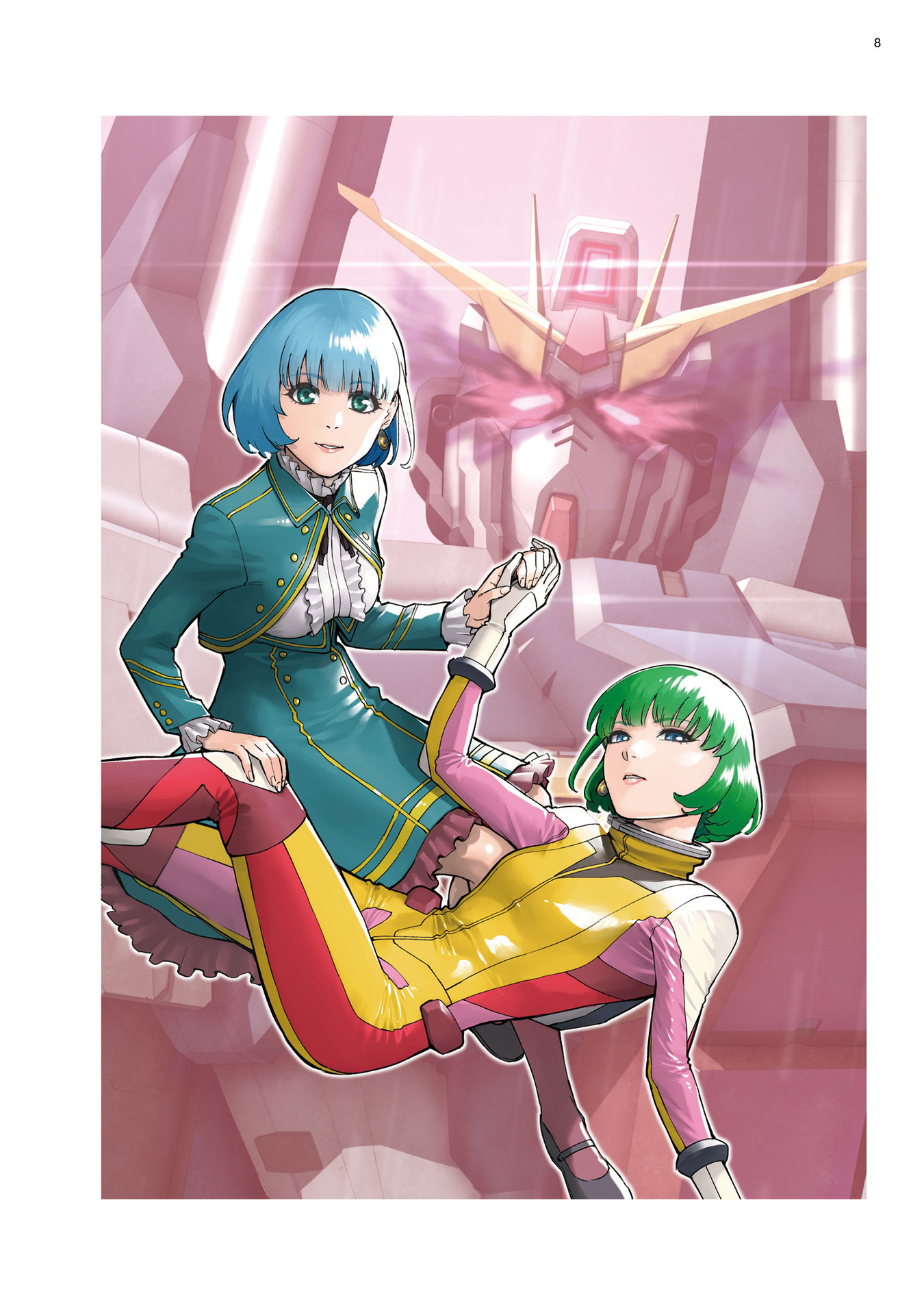 漫画《机动战士高达:魔女之夜》封绘与机体欣赏