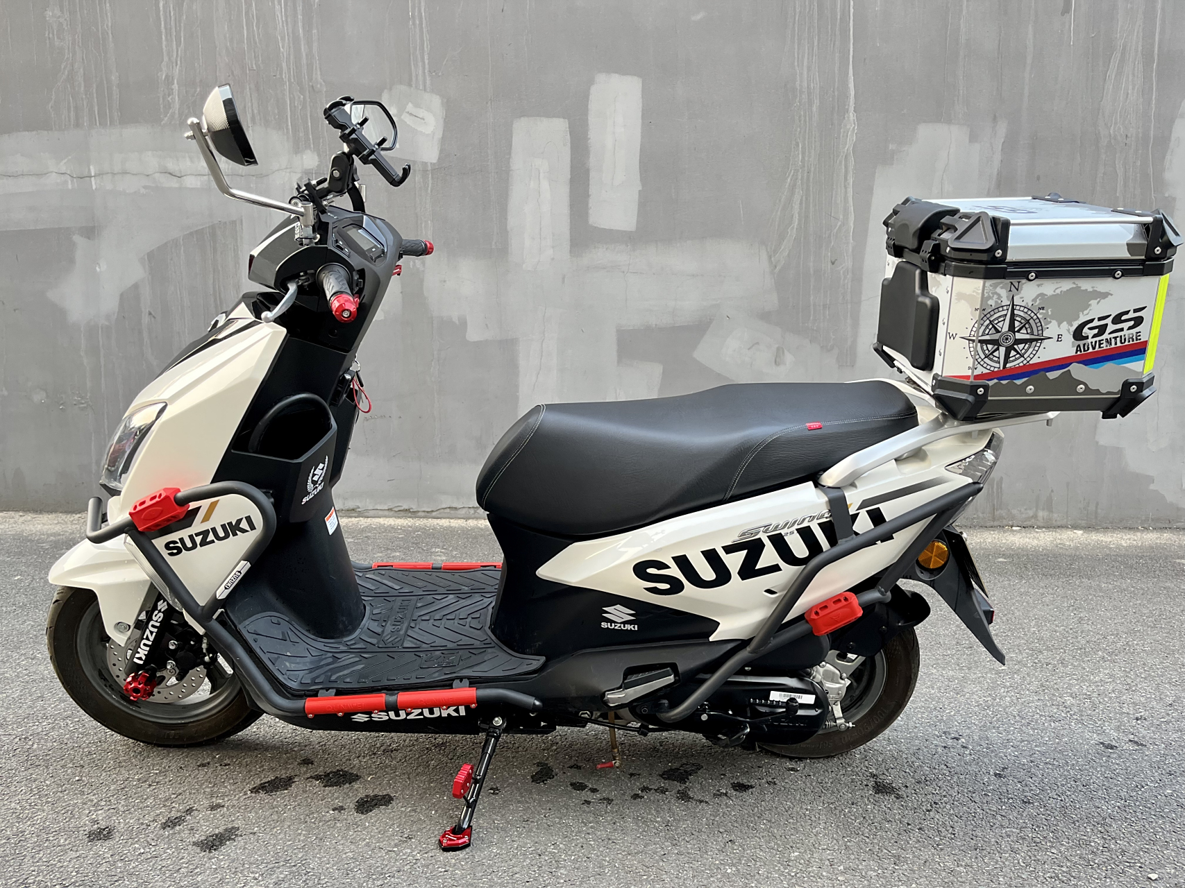 铃木uy125改装完毕!