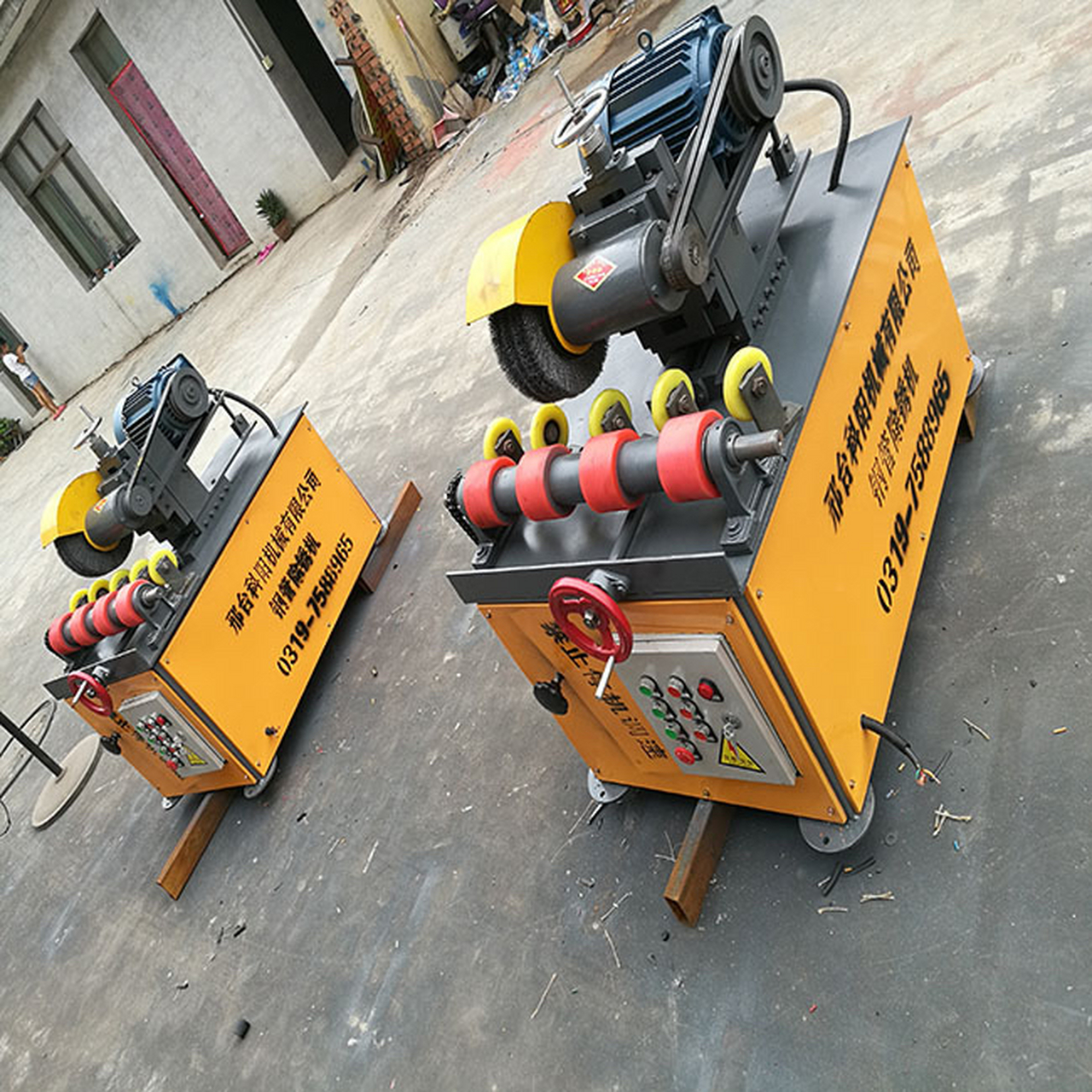 单组立式外圆打磨外圆棍抛光打磨机不锈钢外圆除锈抛光#外圆抛光机