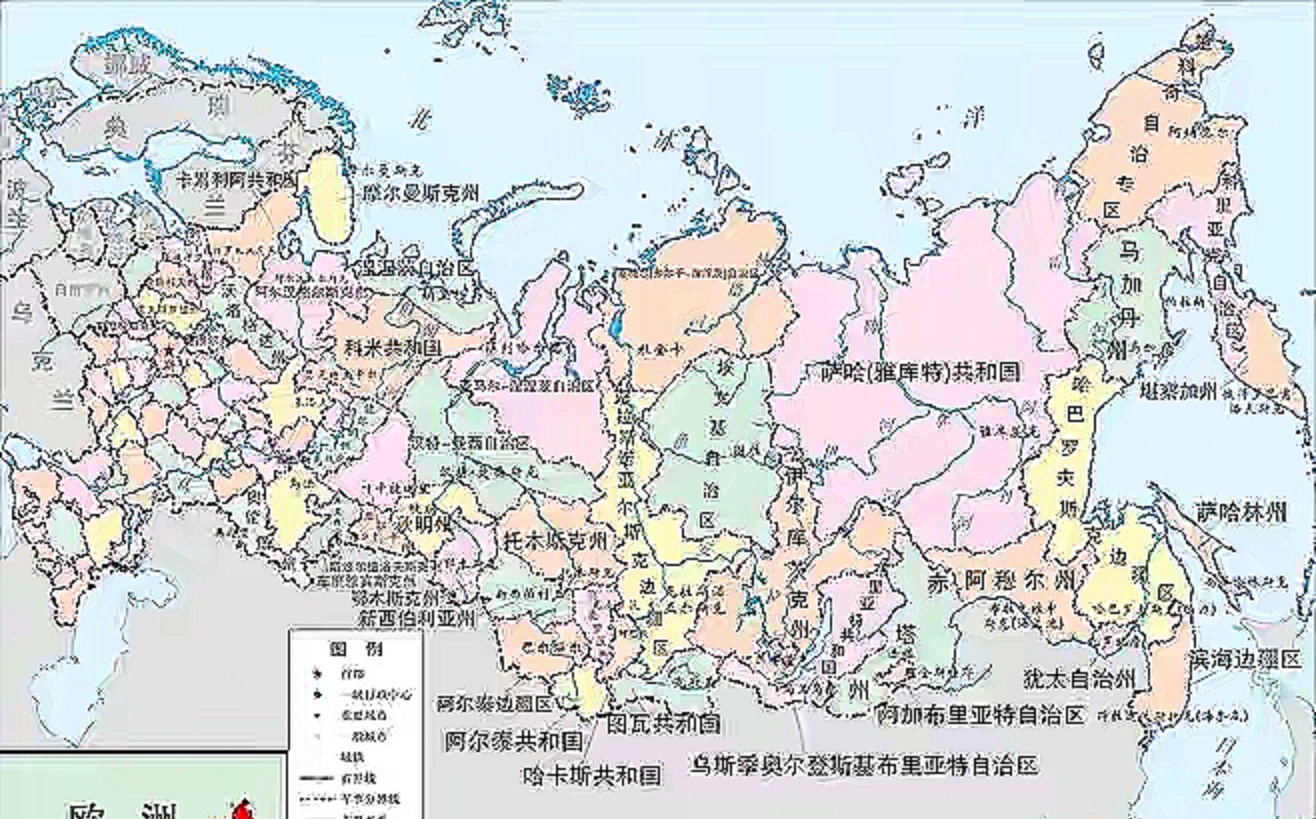 外贝加尔边疆区地图图片