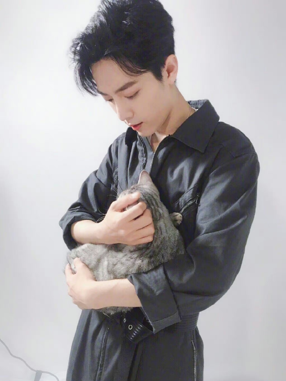 好喜欢肖战在天天向上的这套连体裤穿搭#肖战