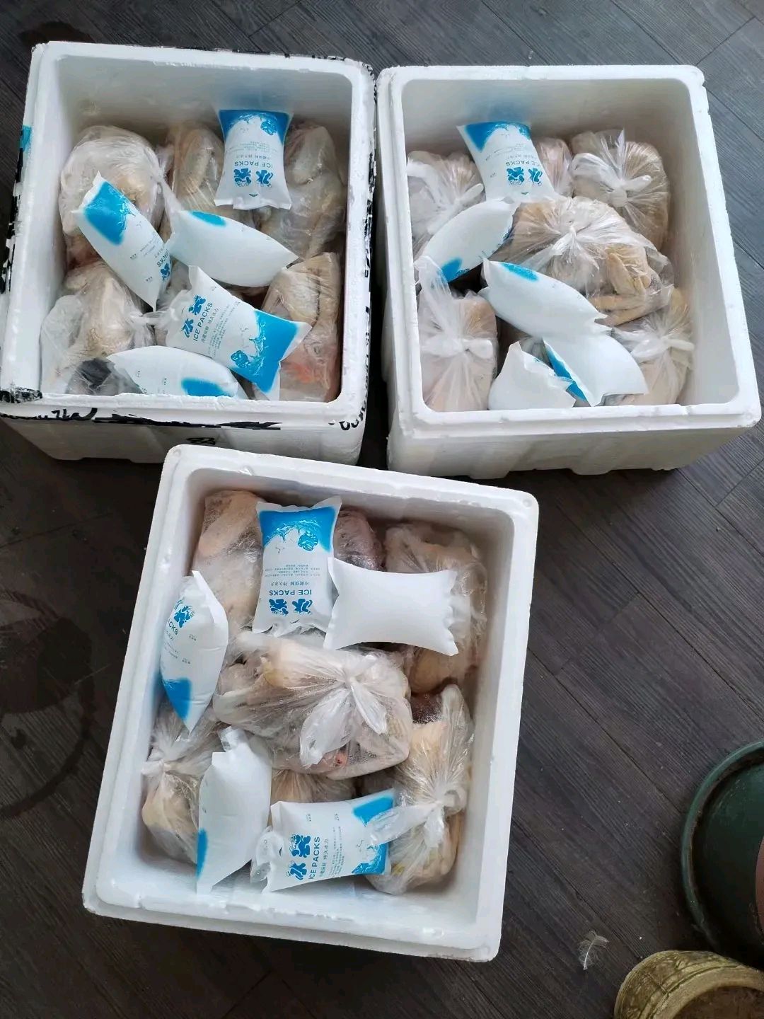 还在市里面开了一家专卖土特产的店 主业卖土鸡