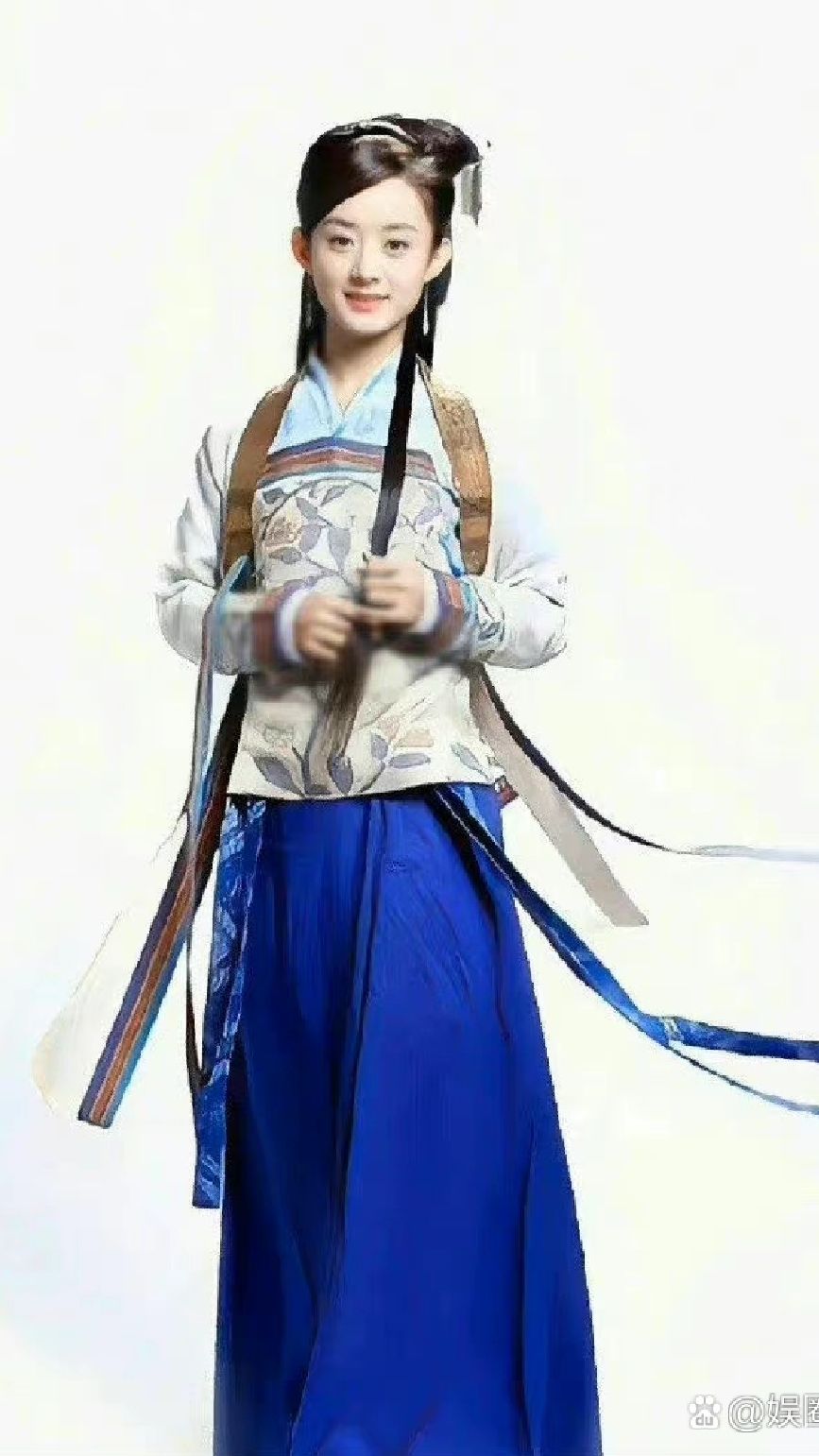 赵丽颖早期穆念慈定妆照!