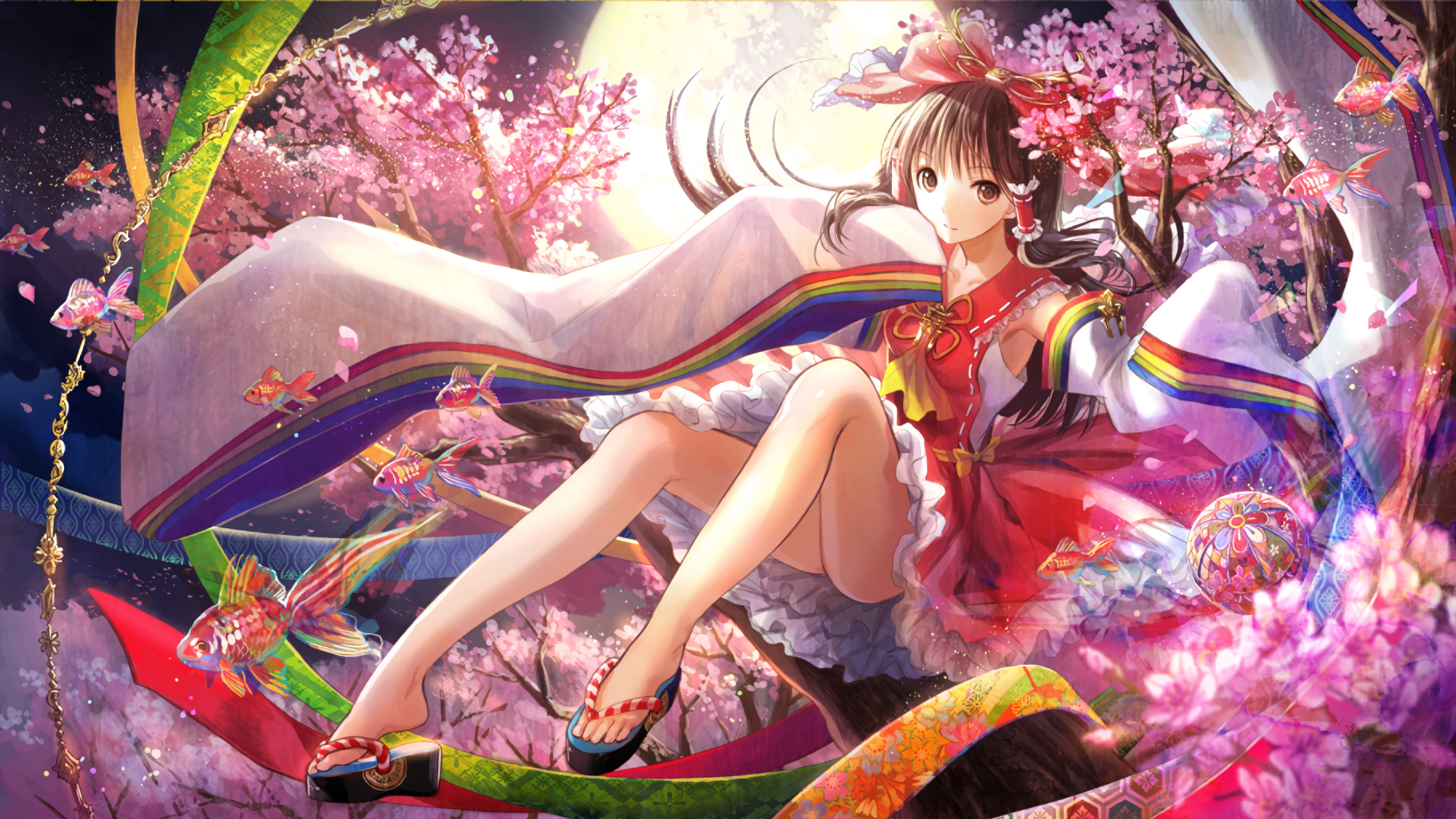 和服美少女#二次元美图# #动漫美图