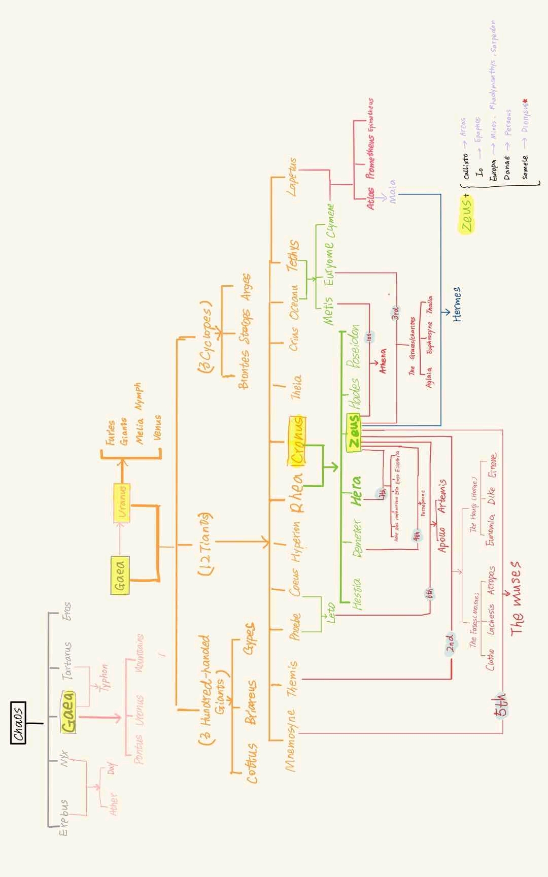 神谱关系图图片