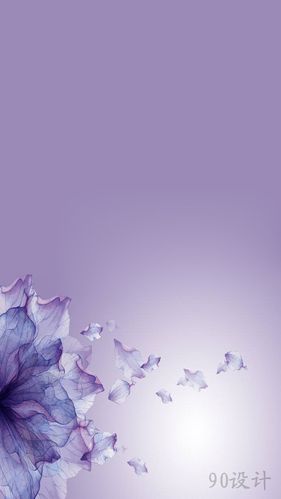好看的壁纸:紫色系