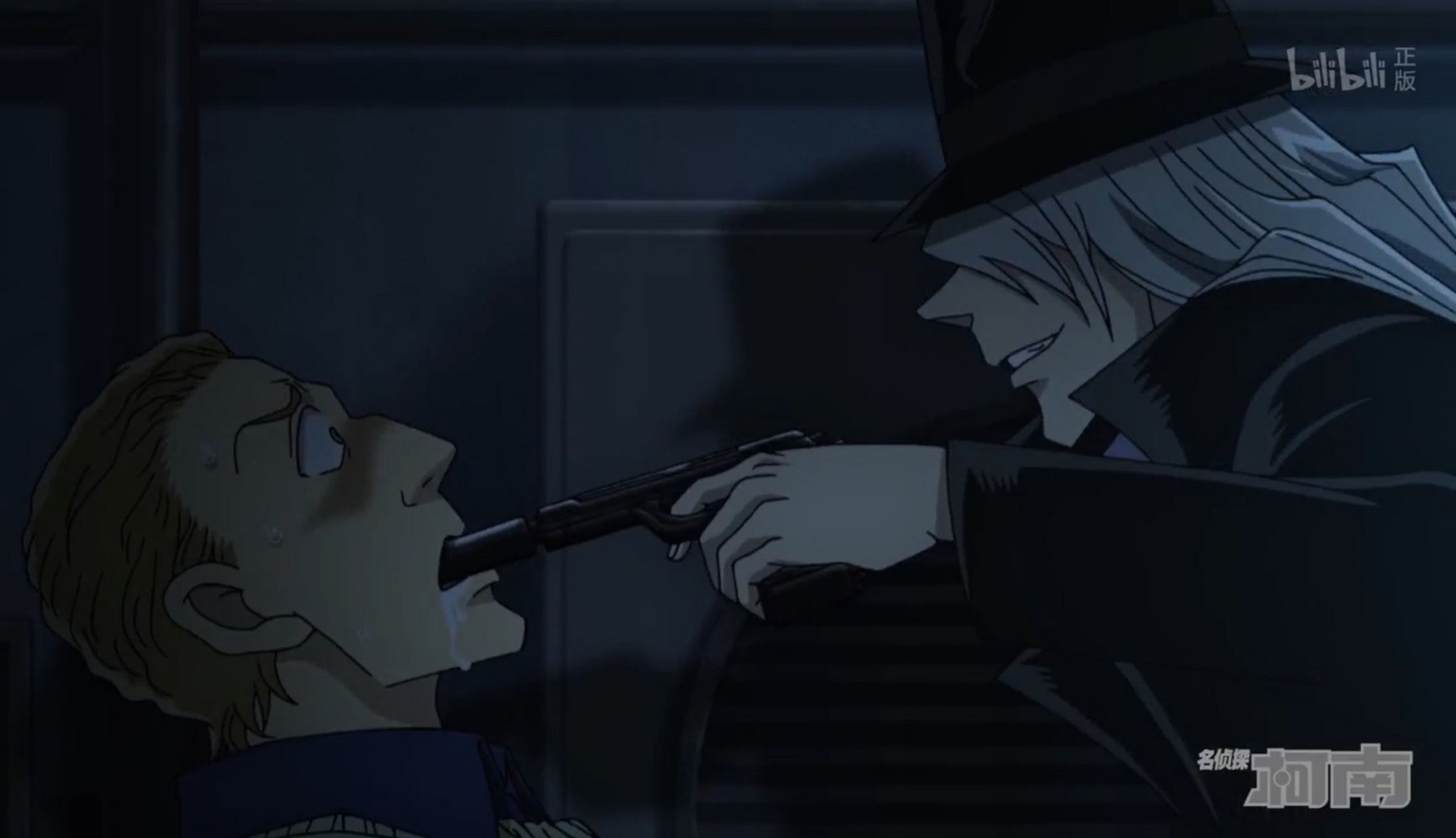 名侦探柯南# 来自琴酒和伏特加的压迫感,这位路人小哥死得好惨