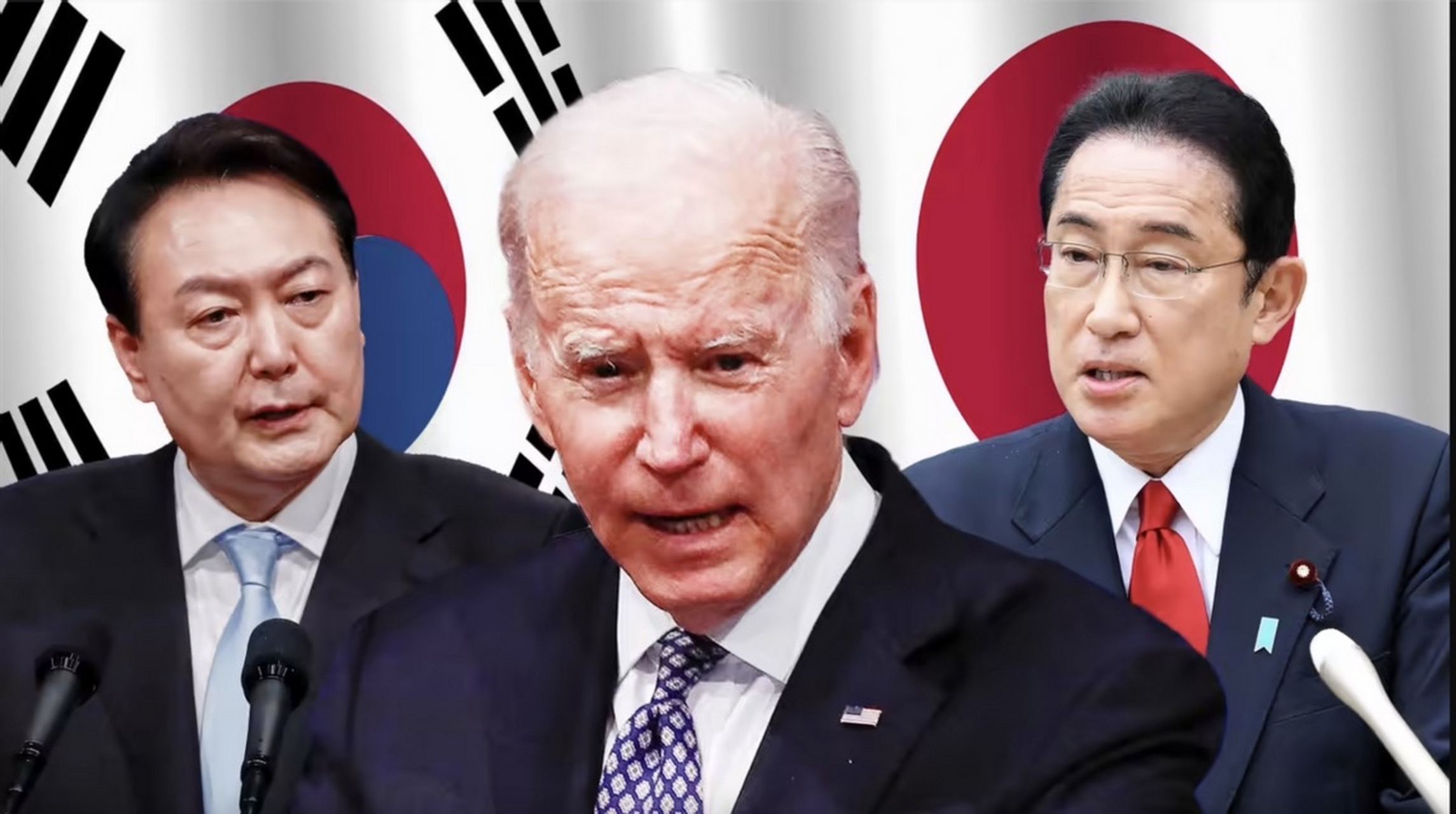 美日韩vs中俄朝  美国总统拜登将在8月18日在戴维营会见韩国总统