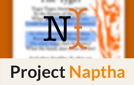 Project Naptha 可以直接识别网页图片中的文字并对它进行编辑等操作