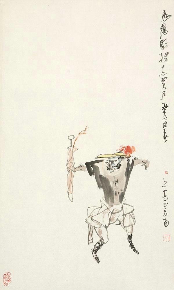 张之光先生水墨人物作品欣赏