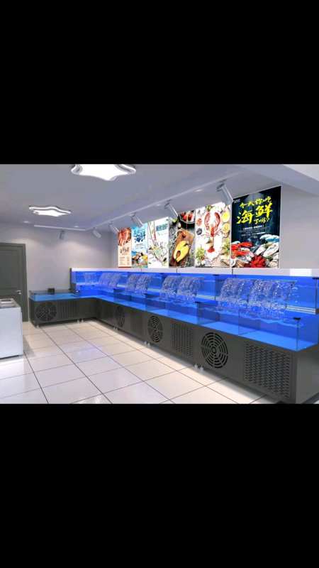 池-海鲜鱼缸-超市海鲜池,饭店餐厅海鲜池,酒店海鲜池设计安装-度小视