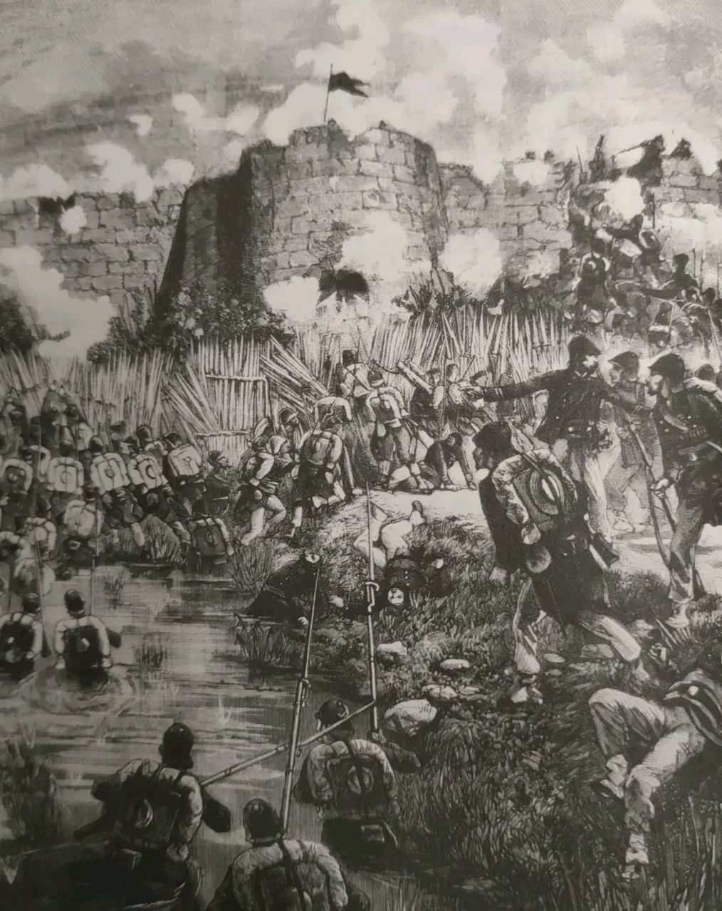 有一说一,晚清中法战争的镇南关大捷确实是一场胜仗,战场形势对于清