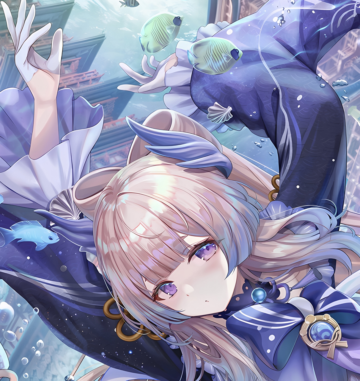 torino-珊瑚宫心海 (头像,电脑桌面,手机壁纸)#torino# #原神# #心海