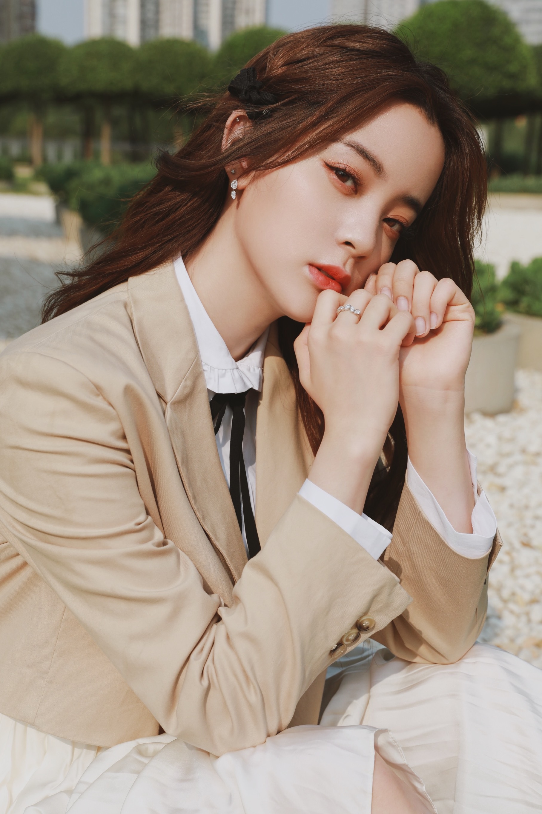 欧阳娜娜是挺漂亮的啊