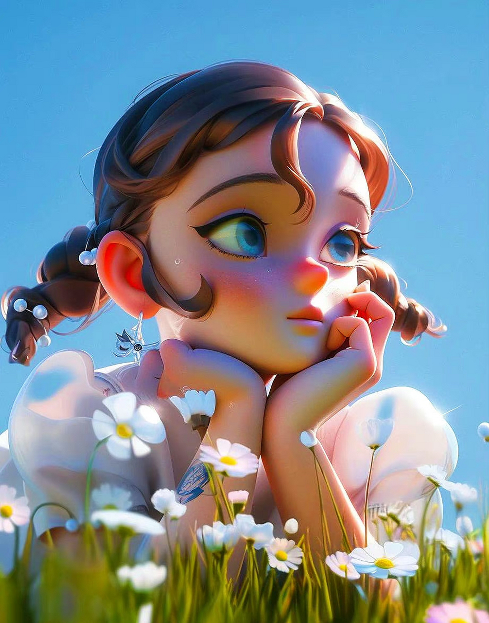 " 女生治愈系个性头像 . " 67阳光女孩!好可爱!