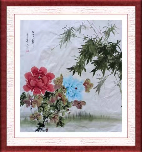 云南楚雄诗人钱进老师的精选作品集(诗词与美画)