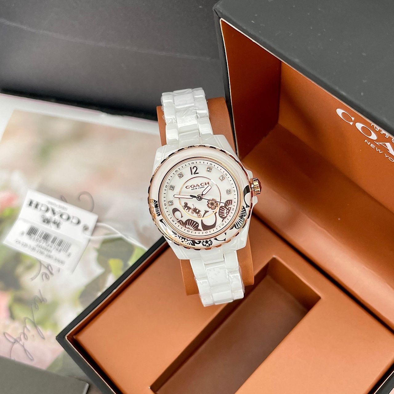 coach金色石英表#名表# #腕表# #coach