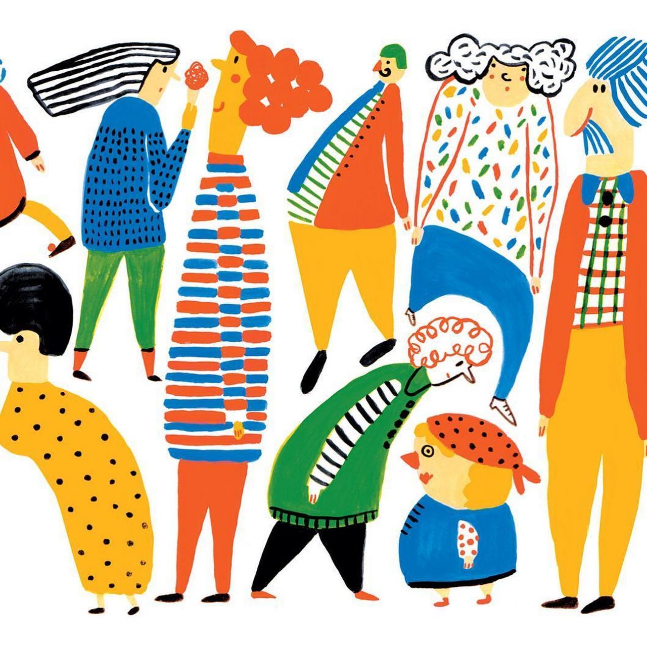 绘画欣赏 插画师:jana glatt 来自巴西里约热内卢,现居巴塞罗那.