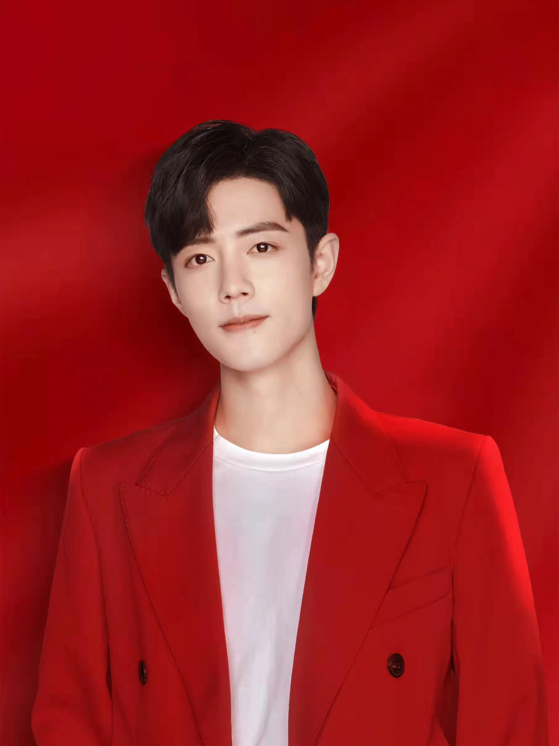 肖战图集|红色喜庆的虎年主题