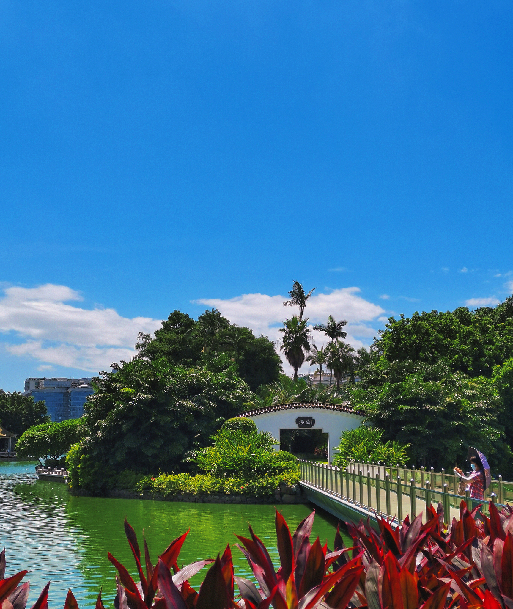 蓝天白云秒出度假风片