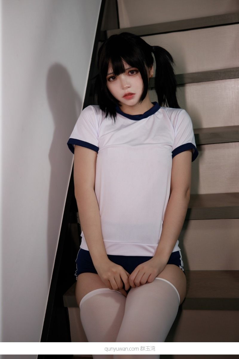 网紅Coser@疯猫ss 白色情人节福袋 体操服 [40P/708MB]