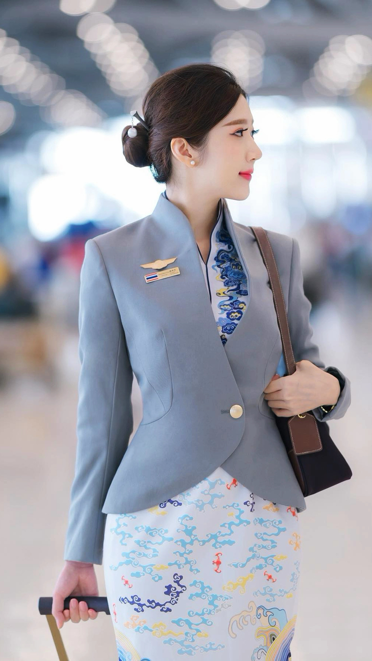 海航的气质空姐