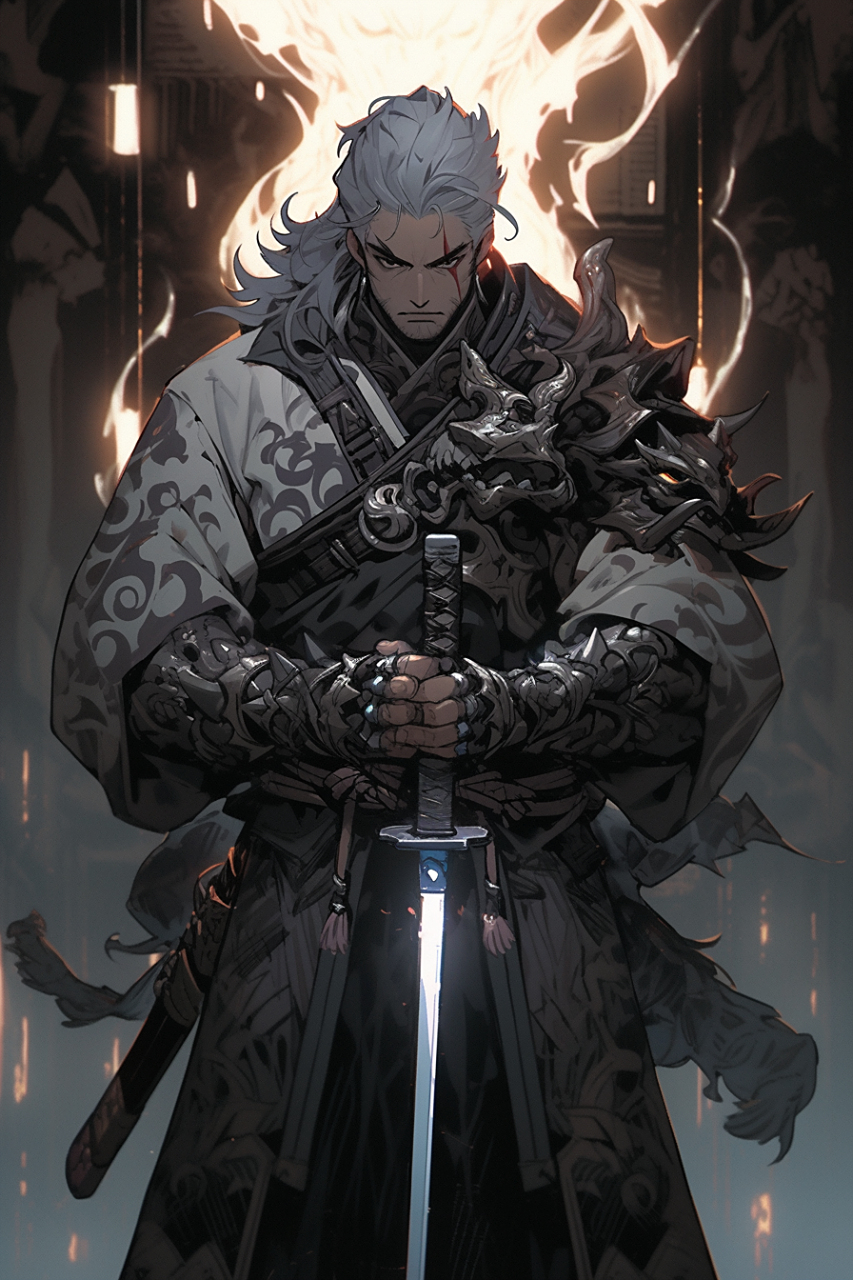 龙武士之灵#ai绘画# #二次元# #壁纸