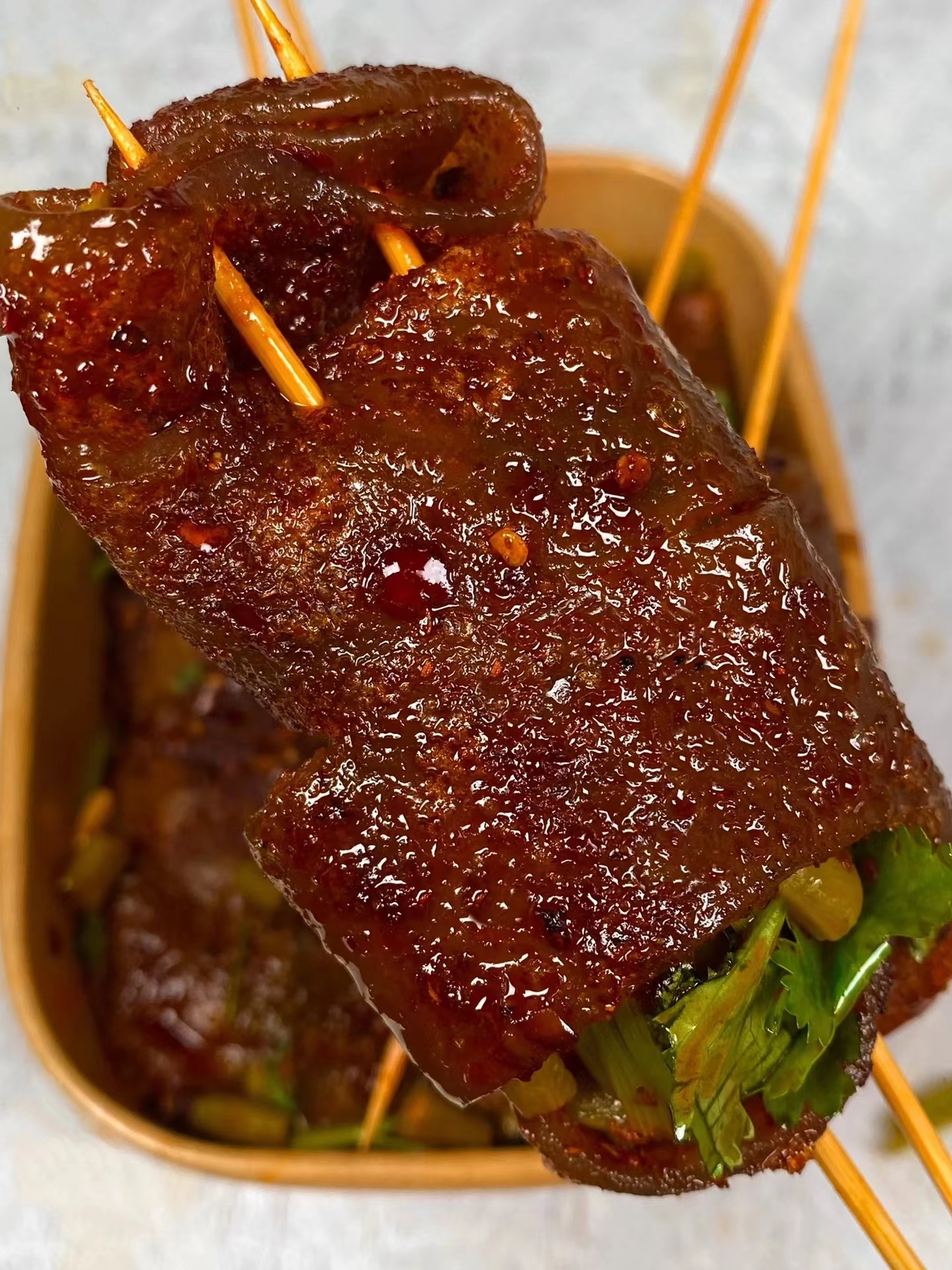 在家也能轻松烤苕皮,麻辣鲜香嘎嘎好吃!