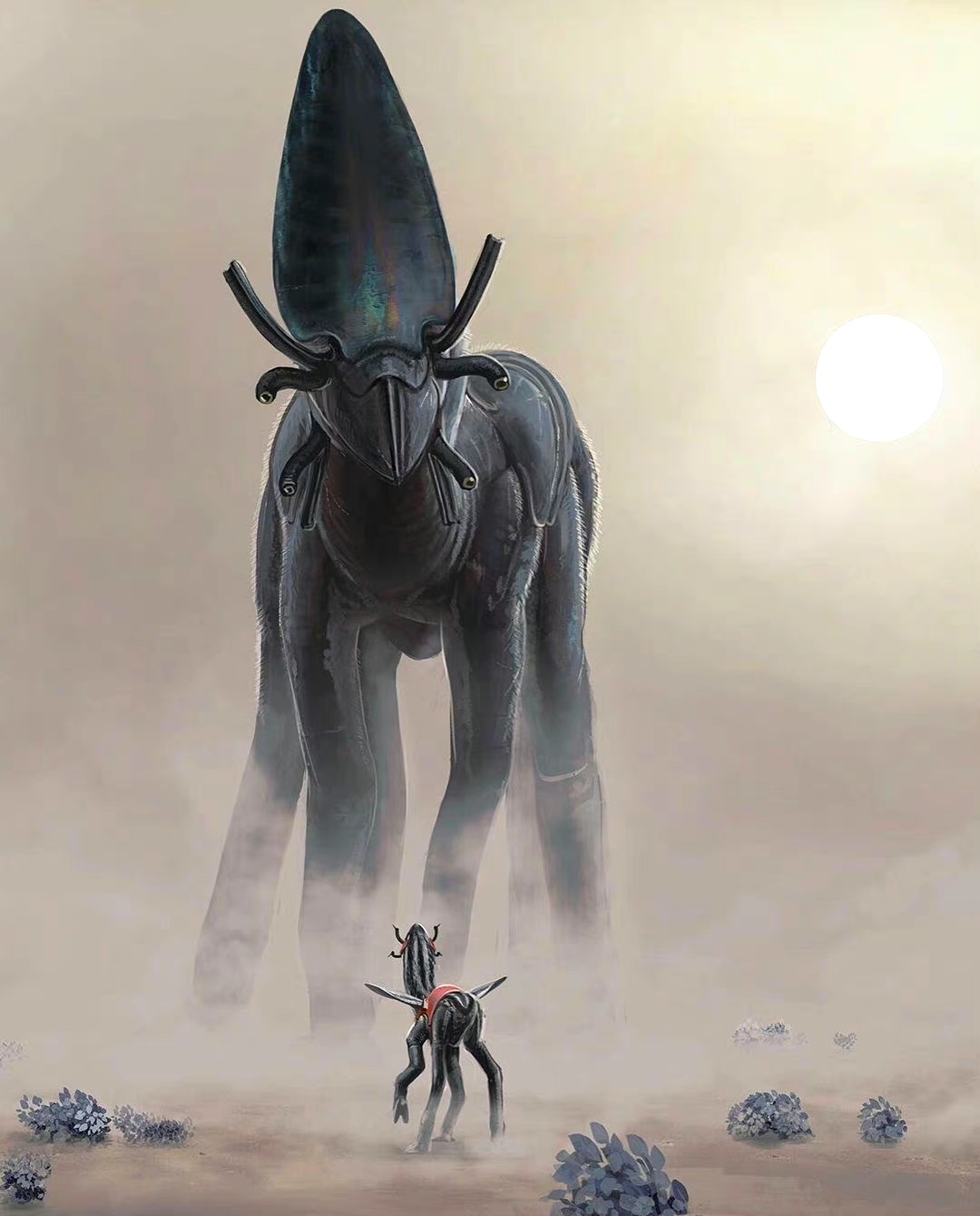 画师alex ries异星生物插画欣赏