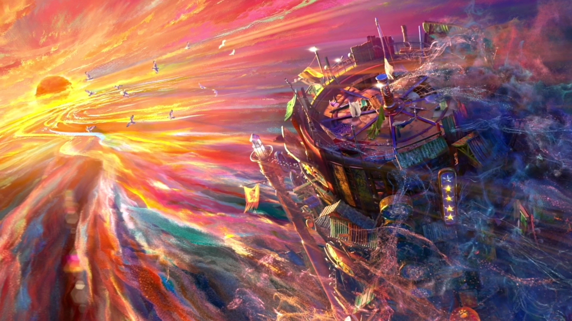 中国水墨《深海》国漫巅峰美学