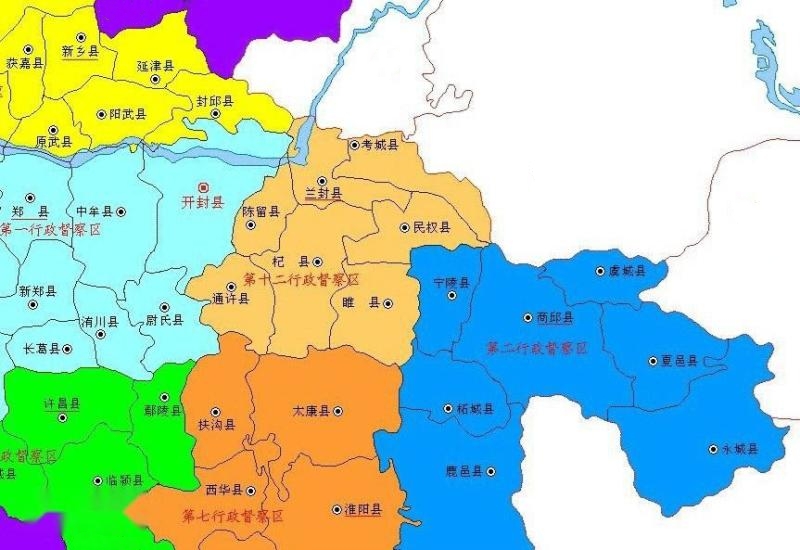 兰考县地图 村庄图片