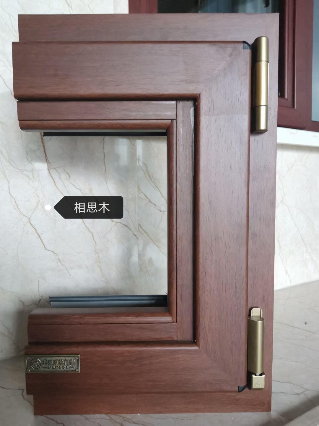 长春木塑铝门窗细节展示图