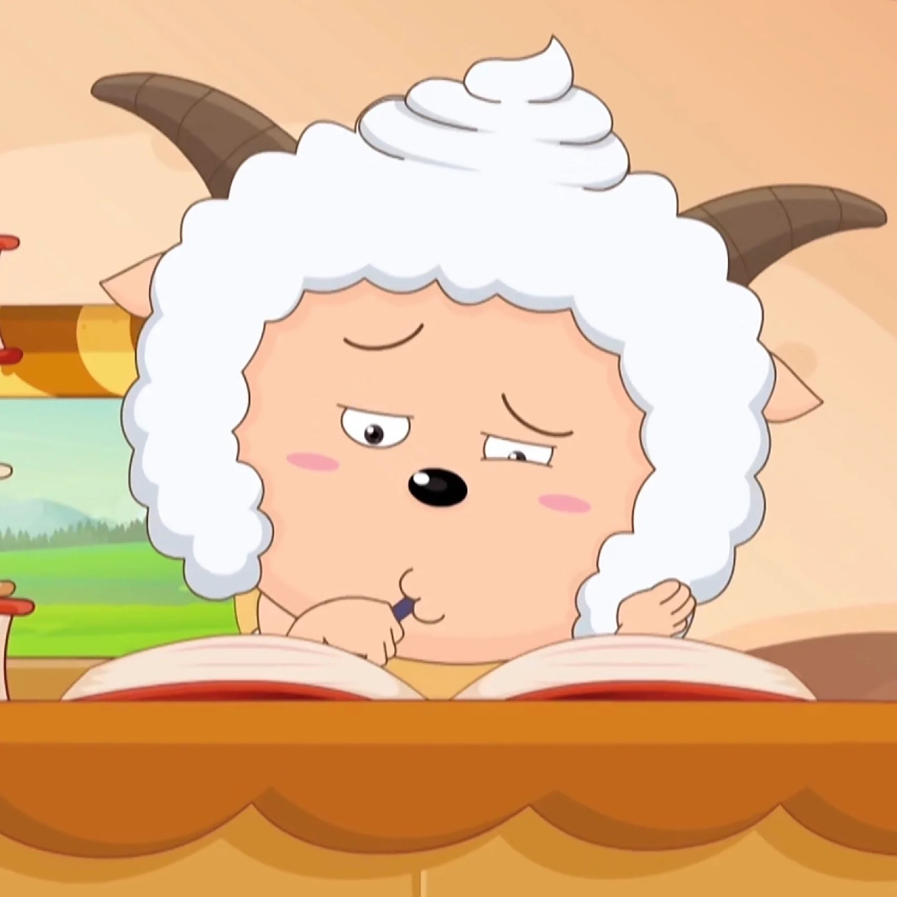 谁能不爱羊村村霸懒大王#头像# #懒羊羊